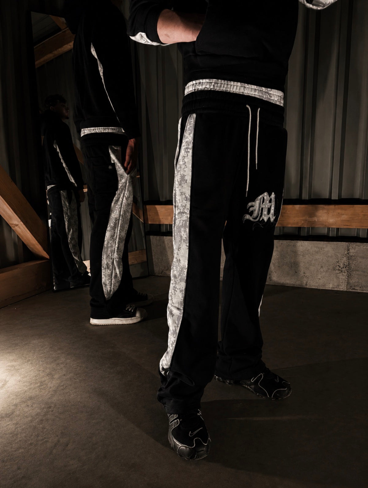 Black Camo Sweatpants